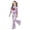 Light Purple, variant on Tiijoy Girls Valentine's Day Short Sleeve T Shirt and Flared Pants Outfits, Sizes 9-10