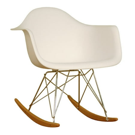 - Wholesale Interiors Baxton Studio Mid-Century Modern Rocking Chair