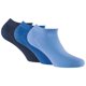 thumbnail image 1 of Rohner Calcetines de deporte unisex, paquete de 3 - Zapatillas invisibles, Basic Azul Mix 35-38, 1 of 4