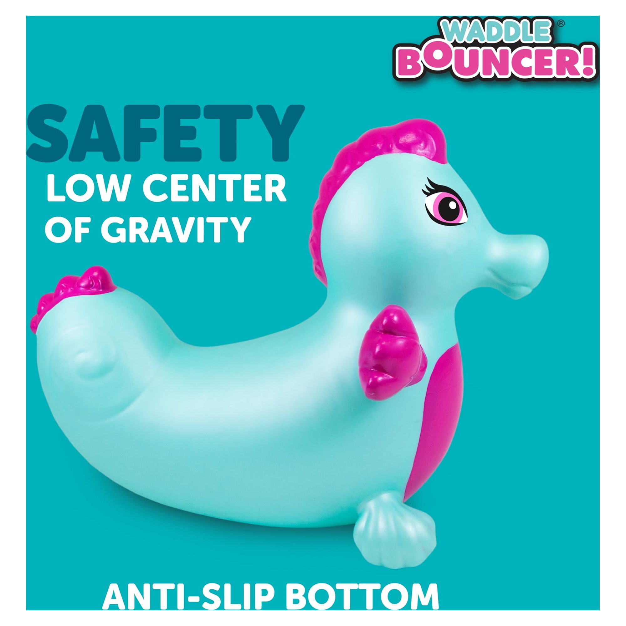 Waddle Bouncy Hopper Inflatable Hopping Animal Indoors and