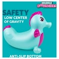 thumbnail image 5 of Waddle Bouncy Hopper Inflatable Hopping Animal, Indoors and Outdoors Toy for Toddlers and Kids, Pump Included, Seahorse, 5 of 8