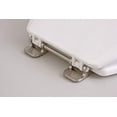 thumbnail image 3 of Centoco 900BN-001 Wood Elongated Toilet Seat, White, 3 of 3