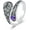 Butterfly spoon ring, variant on Genuine Amethyst Spoon Ring for Women 925 Sterling Silver Butterfly/Bee/Dragonfly/Eagle/Bird Spoon Rings Real Amethyst Jewelry for Her Wife