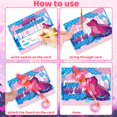 thumbnail image 3 of Shemira Paquete de 24 tarjetas para San Valentín con juguetes de lagartija de colores, 3 of 7