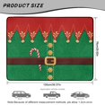 thumbnail image 7 of Binienty Christmas Elf Style Universal Car Trunk Mat, 29" x 39" Anti-Slip Backing Scratch Resistant Rear Cargo Liner, Durable Car Interior Accessory Fits for Most Sedan SUV Models, 7 of 7