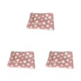 thumbnail image 4 of relayinert Polyester Washable And Machine Washable Pet Mat For Easy Cleaning Soft And Breathable Pet Bed Brown star 30*40cm 3Set, 4 of 6