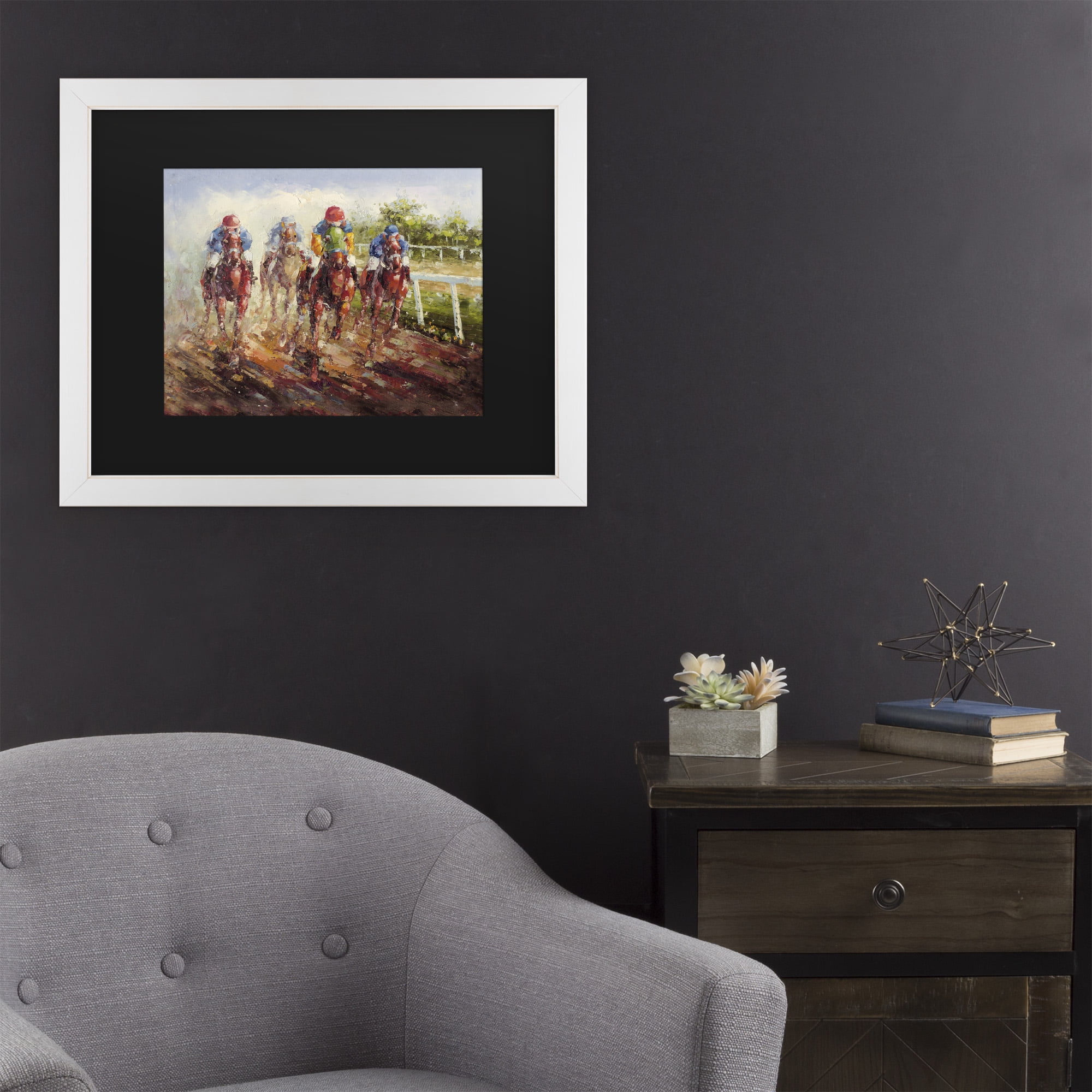 Trademark Fine Art 'Kentucky Derby' Canvas Art by Masters Fine Art