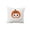 White Orange A, variant on Halloween Pumpkin Pillow Covers Decorative Fall Plush Corduroy Throw Pillow Cover 18x18 Inch Soft Cute Pumpkin Accents for Sofa Couch Bed Living Room Festive Home Decor - Cream White