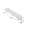 thumbnail image 2 of SOPOTUTU Moules Ronds en Silicone Moule de Moulage de Bijoux Blanc 1ensemble Design Pro pour Femmes Artisans, 2 of 8