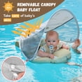 thumbnail image 3 of Flotador para piscina para bebés GENTEACO Mambobaby con toldo extraíble de 3 a 24 m, 3 of 7