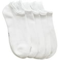 thumbnail image 7 of SERISIMPLE Men Bamboo Thin Low-Cut Breathable Socks 5 Pair (White, Large), 7 of 7