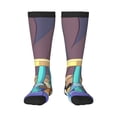 thumbnail image 2 of Lsque Bluey Printed Crew Socks Men's Women's LightWeight Thin Casual Calf Socks ,Knee High Socks,Cotton Socks, 2 of 9