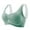 Green, variant on Bigersell Sport Bra Women's Bra Wire Free Underwear OnePiece Bra Everyday Underwear Bras Female Nylon Wireless Bralette Regular T-Shirt Bra, Style 1190, Gray XL