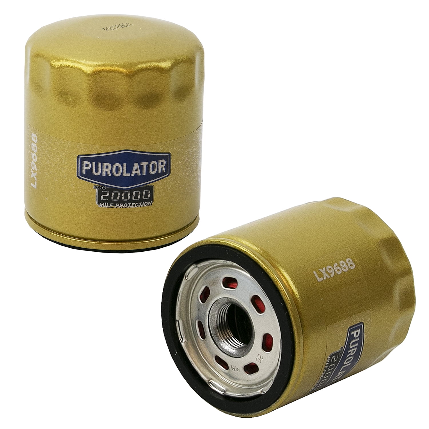 Purolator LX9688 Purolator 20K Oil Filter with 20,000 Mile Protection for Select Ford, Honda, Hyundai, Kia, and more