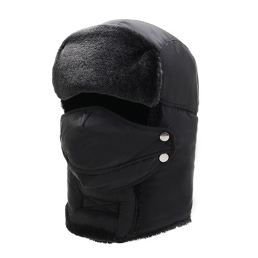 Details about   Trapper Hat with Ear Flap Full Face Neck Warmer Winter Cap Snow Ski Cycling Hat 