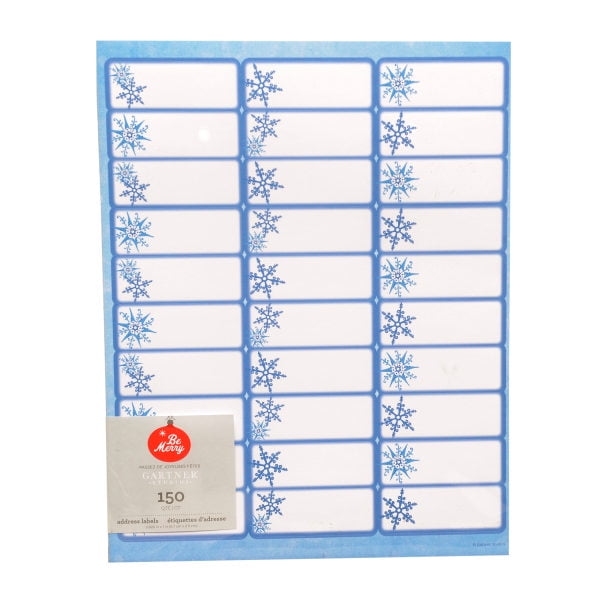 Gartner Studios® Holiday Copier/Inkjet/Laser Address Labels, 74328