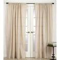 thumbnail image 1 of 57 x 84 in. Classic Linen Blend Curtain Panel - Natural, 1 of 1