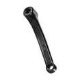 thumbnail image 2 of Bike Left Bank Arm para Rhombic Hole Metal resistente, Accesorios de Crankarm Negro Partes de reparación de piezas de bicicleta universal portátil 165 mm, 2 of 8