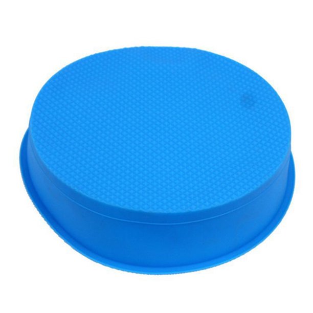 unbranded Para Pastel Redondo De Silicona Azul Con Material Grado Alimenticio Fácil De Limpiar Y Antiadherente