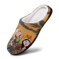 thumbnail image 3 of Men Phineas And Ferb Slippers Non-Slip Fuzzy House Slippers Warm Soft Plush Winter House Shoes Indoor Outdoor Slip-On Shoes, 3 of 8