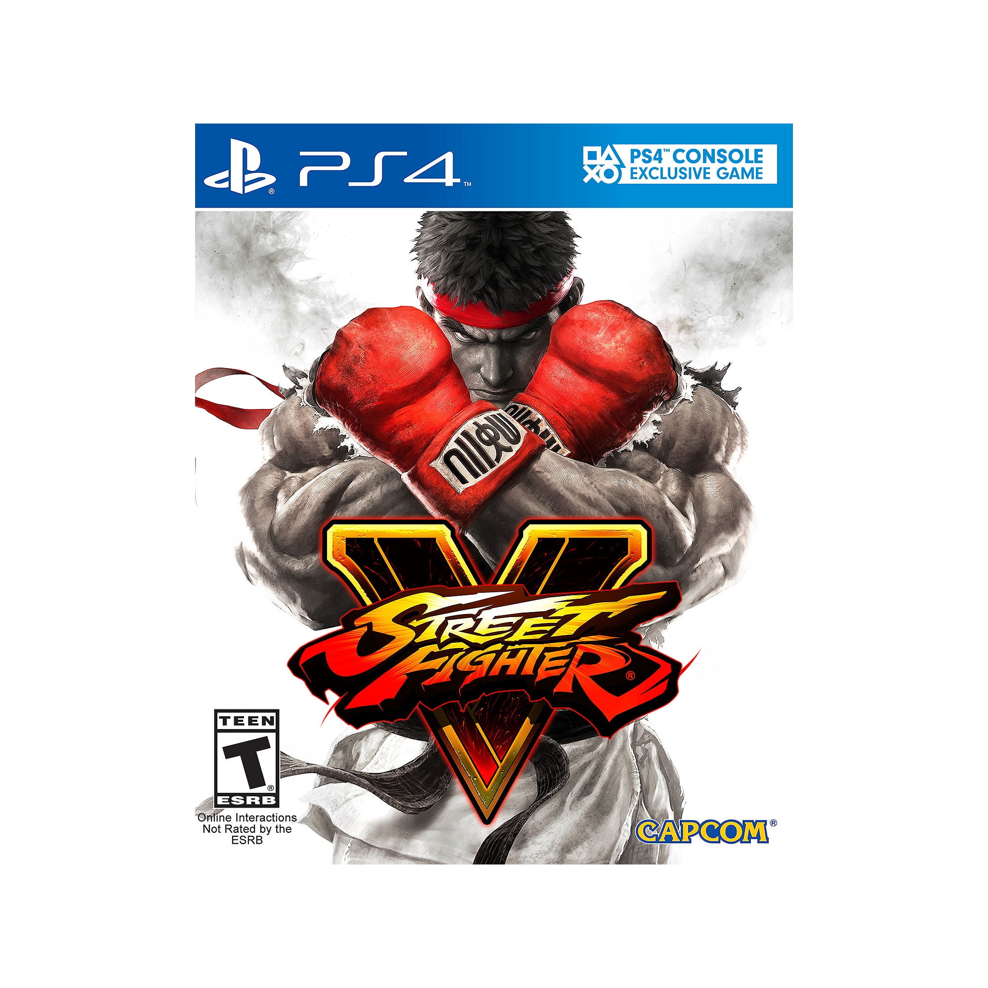 Street Fighter V (PlayStation Hits) PS4 (Brand New Factory Sealed US  Version) Pl