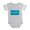 Heather Gray, variant on CafePress - 3 Pennsylvania - Cute Infant Baby Football Bodysuit
