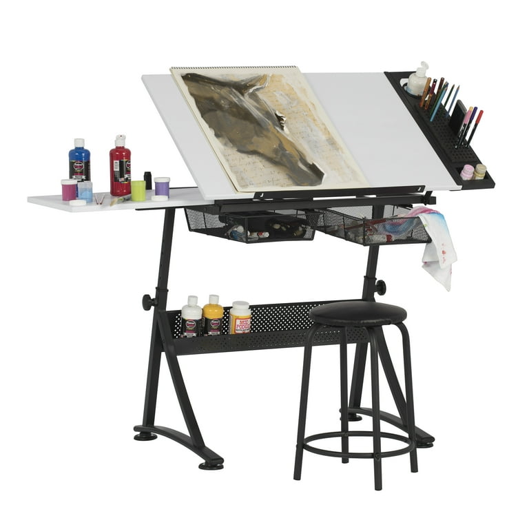 Studio Designs 47.75W Laminate Fusion Craft Center Drafting
