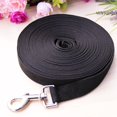 thumbnail image 3 of Strong Durable Nylon Dog Training Leash, Traction Rope, 2.5*5m-Nylon Training Dog Leash for Small Medium Large Dogs, ( Black), 3 of 5