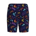 thumbnail image 2 of Haiem Games Men's Pajama Short with Soft Woven Cotton Elastic Waistband Sleep Short-X-Large, 2 of 9