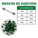 thumbnail image 4 of Cinta Plastica Rompe Vientos Para Malla Ciclonica verde claro 3m2. procinta PRO-CINTA 3 M2 63 MM COLOR VERDE CLARO, 4 of 8