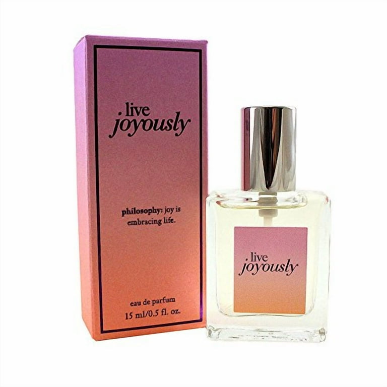 Philosophy Live Joyously Eau de Parfum for Women 0.5 oz, Floral
