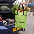 thumbnail image 5 of 2-in-1 Foldable Shopping Cart with Wheels, 2026 New Waterproof Grocery Cart on Wheels, Expandable Trolley Bag, Multifunctional Handcart for Home, Supermarket and Outdoor Use, 5 of 6