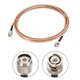 thumbnail image 2 of TNC Macho Derecho Ángulo a BNC Macho RG400 RF Coaxial Cable 3.96M / 13Pies, 2 of 4