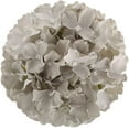 thumbnail image 2 of Silk Hydrangea Heads Artificial Flowers Heads with Stems for Home Wedding Decor,Pack of (Gray), 2 of 5