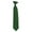 Forest Green, variant on Solid Light Sage Green Boy's 14" Clip On Tie. Ages for 7 to 11 Years Old.
