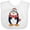 AA-White, variant on Inktastic Cuddly Christmas Penguin Boys or Girls Baby Bib