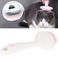 thumbnail image 5 of Peine para perros y gatos, cepillo para cuchillos con nudo abierto, herramienta de depilación flotante para mascotas, color rosa, 5 of 5