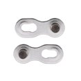 thumbnail image 4 of Placa metálica Irfora 1 par / 5 pares / 10 pares de eslabones de cadena de bicicleta herramienta de reparación de cadena de bicicleta eslabón perdido conector de cadena de bicicleta 6-8S / 9S / 10S / Irfora Placa metálica, 4 of 7
