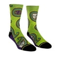 thumbnail image 3 of MERGE4 Devo  Are You Experienced? Large Crew Socks for Men and Women Green Iconic Band Legendary Music Compression Comfort, 3 of 5