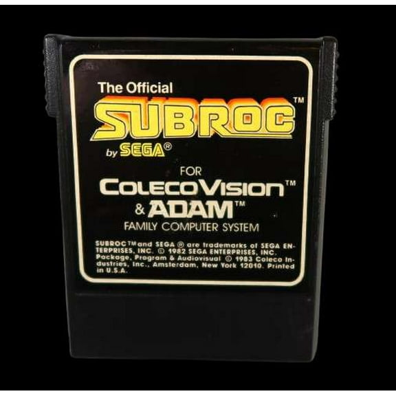 Atari Subroc by Sega Video Game (Cartridge Only)