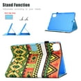 thumbnail image 3 of New Apple iPad Pro 11 Case 2020, Allytech PU Leather Slim Shell Multi Angle Viewing Stand Smart Cover Auto Sleep Wake Shockproof Protection Case for Apple iPad Pro 11 2nd Gen,Pattern, 3 of 5