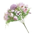 thumbnail image 4 of Flores Artificiales Plantas Flores de Simulación Arbustos de Plástico para Jardín Al Caja de Ventana Decoración para Púrpura claro BLESIY Bracketplant violeta artificial, 4 of 8