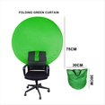 thumbnail image 1 of Green Screen Backdrop Photography Background Cloth for Game Live Photos Video Studio Folding Reflector Backdrop 75cm, 1 of 5