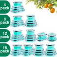 thumbnail image 2 of Recipientes de almacenamiento de alimentos Sudaya plegables, paquete de 8 unidades, 350 ml-1,2 l, 2 of 8