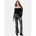 thumbnail image 2 of No Boundaries Off-the-Shoulder Bodysuit with Long Sleeves, Women's and Women's Plus, 2 of 5