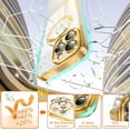 thumbnail image 4 of for iPhone 13 Pro Max Case Clear with MagSafe Full Protection Case Compatible with Camera Lens Protector Elegant Anti-Scratch Case Cover 6.7 Inch - Gold, 4 of 18