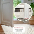 thumbnail image 5 of nuLOOM Nikita Faded Geometric Machine Washable Area Rug, 10' x 14', Beige, 5 of 18