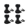thumbnail image 1 of 4 Pcs Pieds de Meubles Réglables Support 80Mm 100Mm 120Mm pour Armoire Table Canapé, 1 of 7