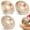 3PCS Mix, variant on Tungsten Carbide Cutting Wheel, Angle Grinder Polishing Pad, Heavy-Duty Wood Carving Sanding Disc Set for 4" & 4-1/2" Grinders, Woodworking Attachment for Fast Stock Remova, Shaping (Circular Arc)