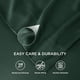 thumbnail image 5 of Fundas de Almohada Bedsure Efecto Refrescante Tamaño Estándar Juego de 2 Verde, 5 of 8